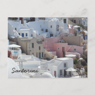 Santorini, Griechenland Postkarte