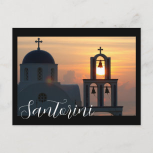 Santorini Griechenland Postkarte