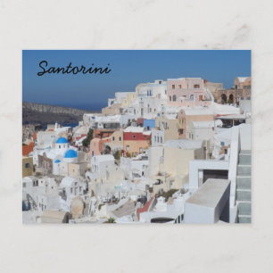Santorini, Griechenland Postkarte