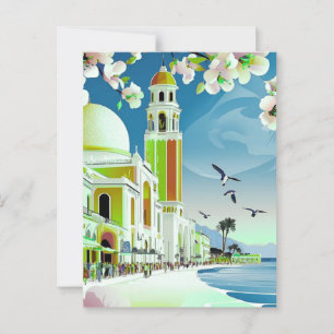 Santorini Griechenland Reisen Postcard Art, Santor Postkarte
