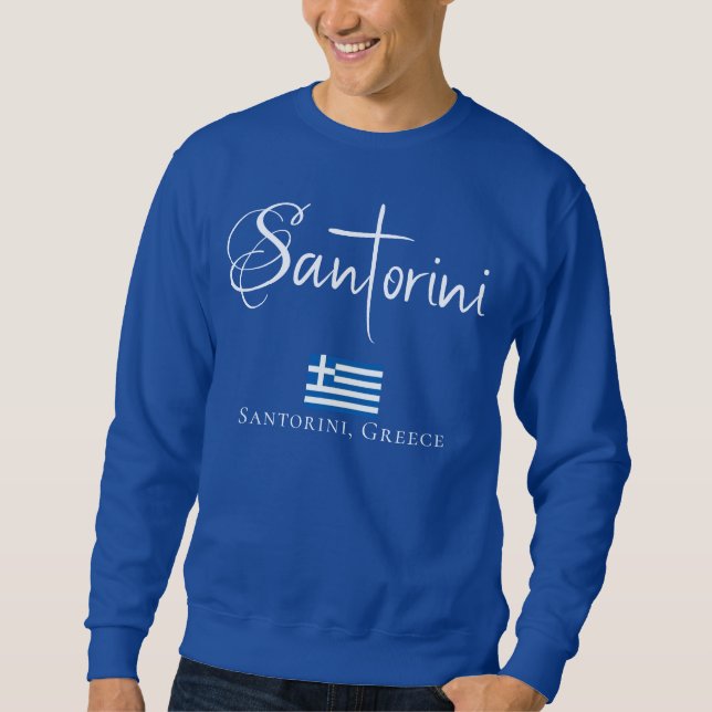 Santorini Griechenland Shirt (Vorderseite)