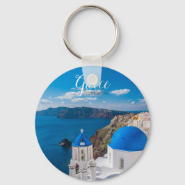 Santorini Griechenland Souvenir Schlüsselanhänger