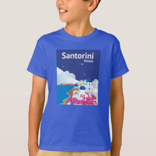 Santorini Griechenland T-Shirt