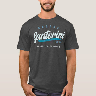 Santorini Griechenland T-Shirt