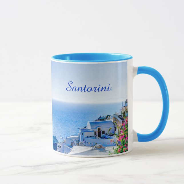 Santorini Griechenland Tasse (Rechts)