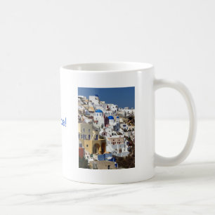 Santorini, Griechenland Tasse