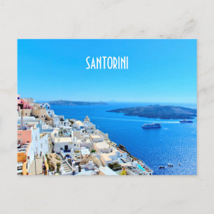 Santorini, Griechenlandinsel Postkarte