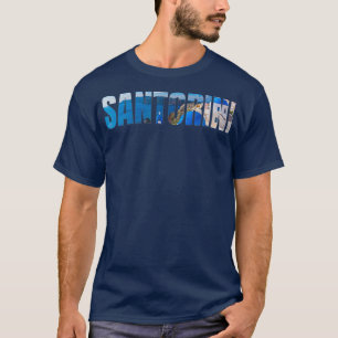Santorini Griechische Insel Ägäisches Meer Griec T-Shirt