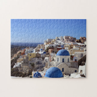 Santorini in der Sonne Puzzle
