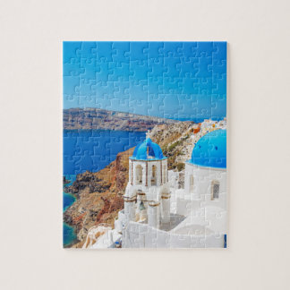 Santorini Insel - Kessel, Griechenland Puzzle