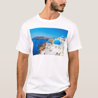 Santorini Insel - Kessel, Griechenland T-Shirt