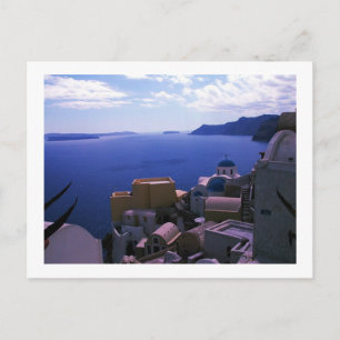 Santorini Island Griechenland Foto Colette (CHG) Postkarte