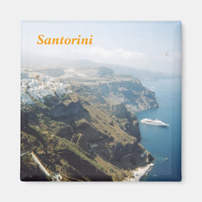 Santorini Kitchen Magnet (Vorne)