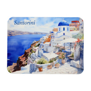 Santorini Magnet