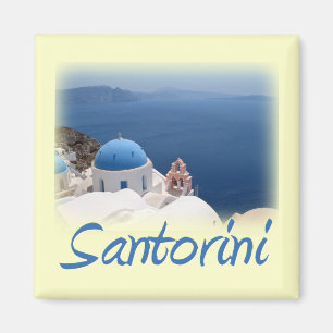 Santorini Magnet
