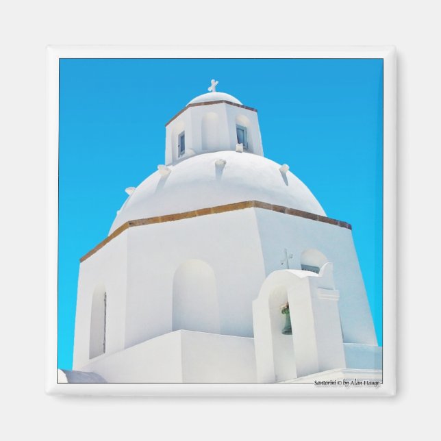 Santorini Magnet (Vorne)