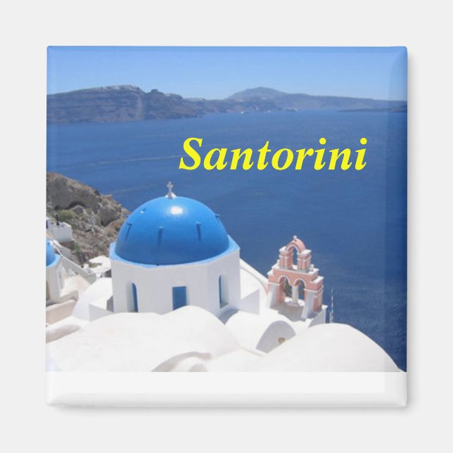 Santorini-Magnet Magnet (Vorne)