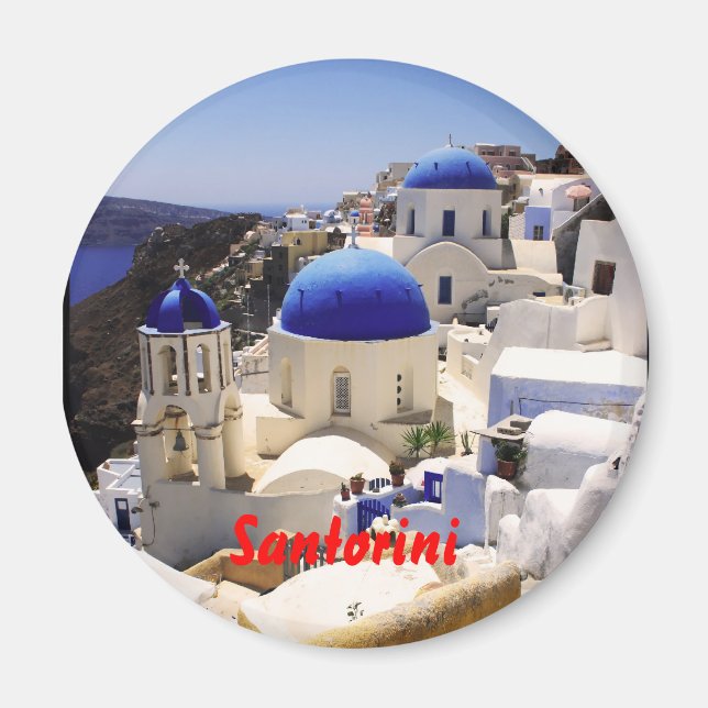 Santorini-Magnet Magnet (Vorne)