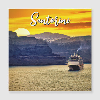 Santorini Magnetkarte