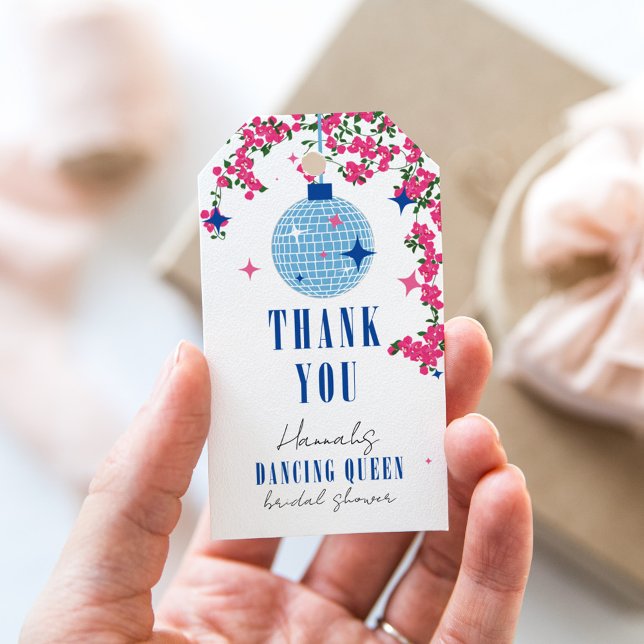 Santorini Musical Bougainvillea Brautparty Geschenkanhänger (Von Creator hochgeladen)