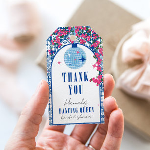 Santorini Musical Bougainvillea Brautparty Geschenkanhänger