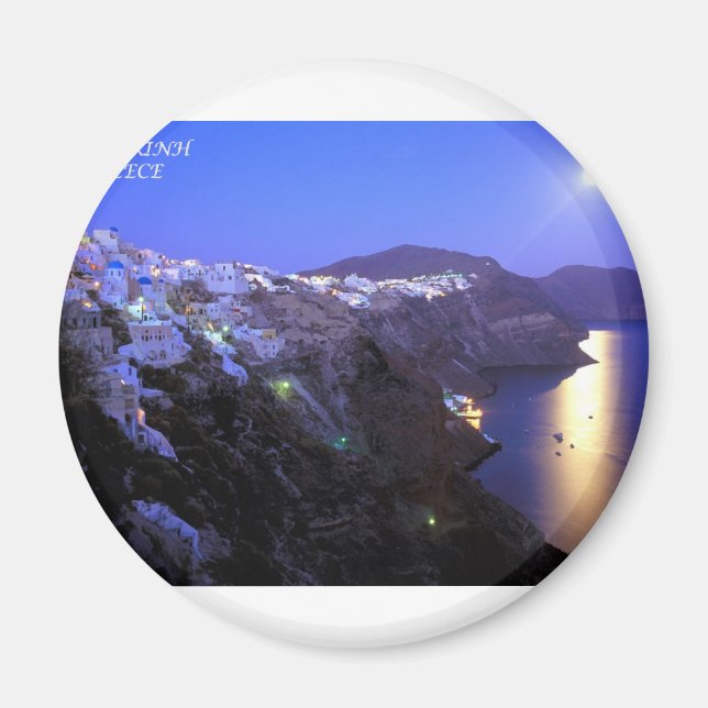 SANTORINI NIGHT MAGNET (Vorne)