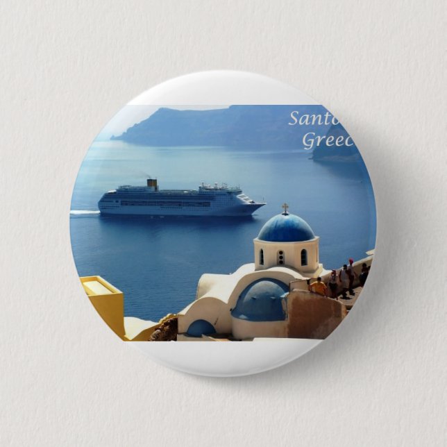 Santorini_Oia Button (Vorderseite)