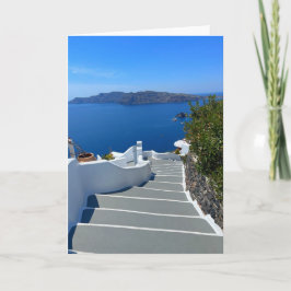 Santorini Oia Griechenland Fotografie Karte