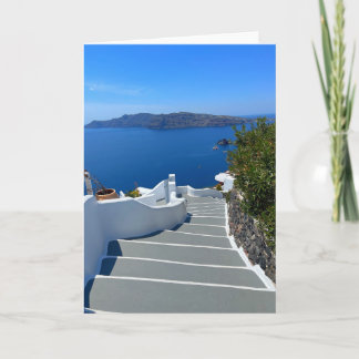 Santorini Oia Griechenland Fotografie Karte