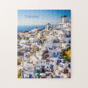 Santorini Oia Puzzle