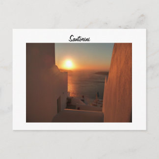 Santorini Postkarte