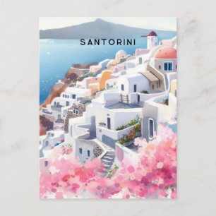 Santorini Postkarte