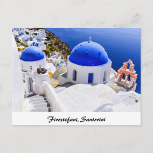 Santorini Postkarte
