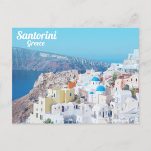 Santorini Postkarte