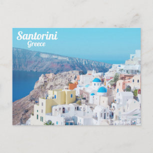 Santorini Postkarte