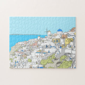 Santorini Puzzle