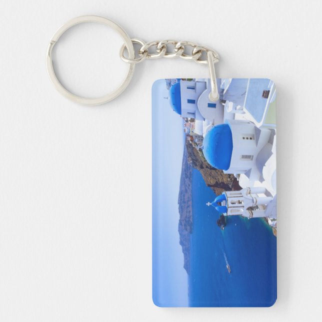 Santorini Schlüsselanhänger (Vorderseite)