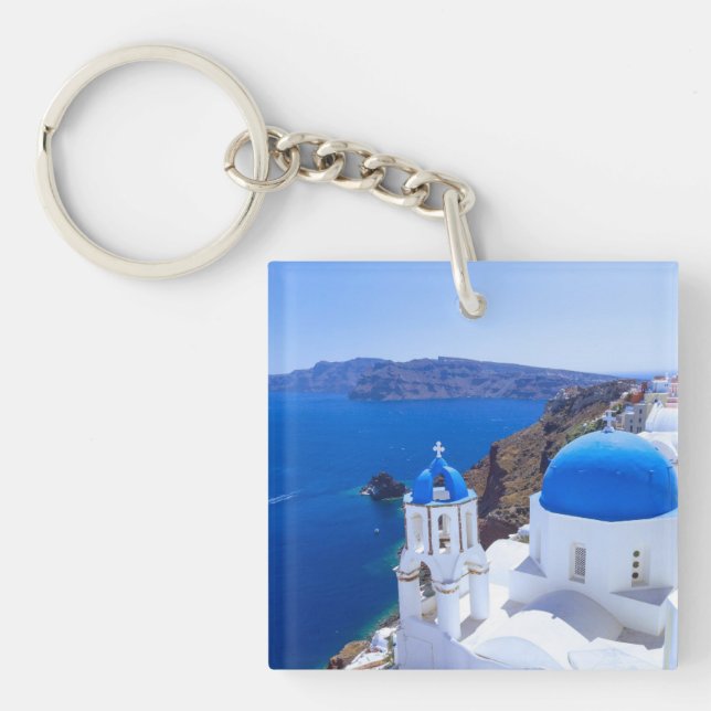 Santorini Schlüsselanhänger (Vorderseite)