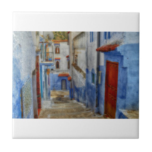 Santorini Schritte Fliese (Vorderseite)