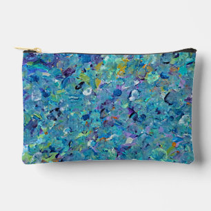 Santorini Sea Glass Accessory Pouch Zubehörtasche