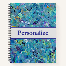 Santorini Seaglass-Notebook Notizbuch