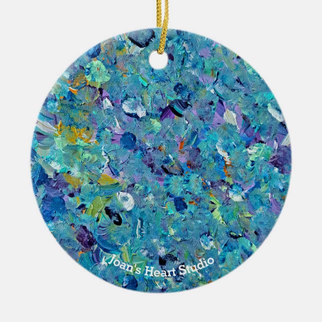 Santorini Seaglass Ornament (Vorne)