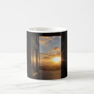 Santorini Sonnenuntergang-Tasse Kaffeetasse