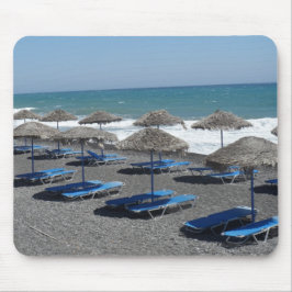 Santorini Strand, Griechenland Mousepad
