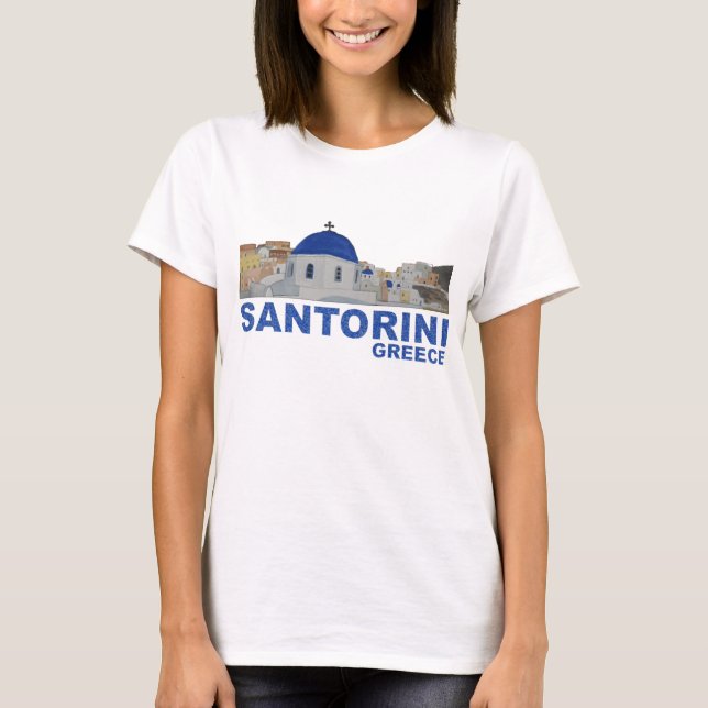 Santorini T-Shirt (Vorderseite)