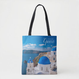 Santorini Tasche Griechenland Themed Bag Souvenir