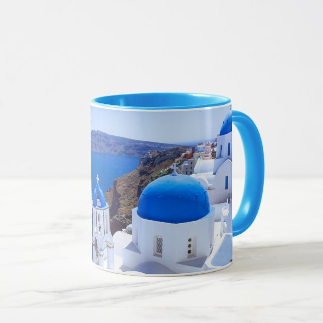 Santorini Tasse (VorderseiteRechts)