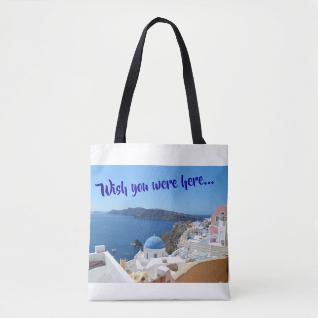 Santorini Tote Bag (Vorderseite)