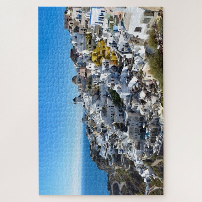 Santorini vista puzzle (Vertikal)