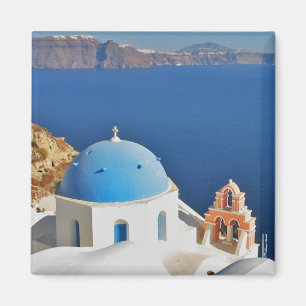 Santorini von Oia Magnet